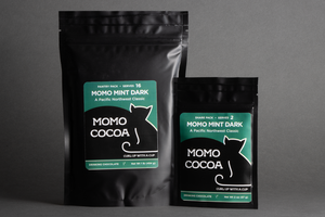 Momo Cocoa's *Seasonal Special* Momo Mint Dark Cocoa Mix